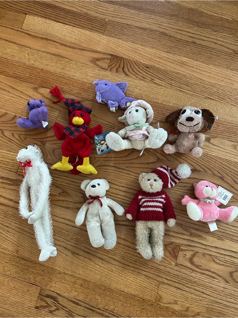 Plush Stuffed Animal Toy Bundle - Assorted Colors